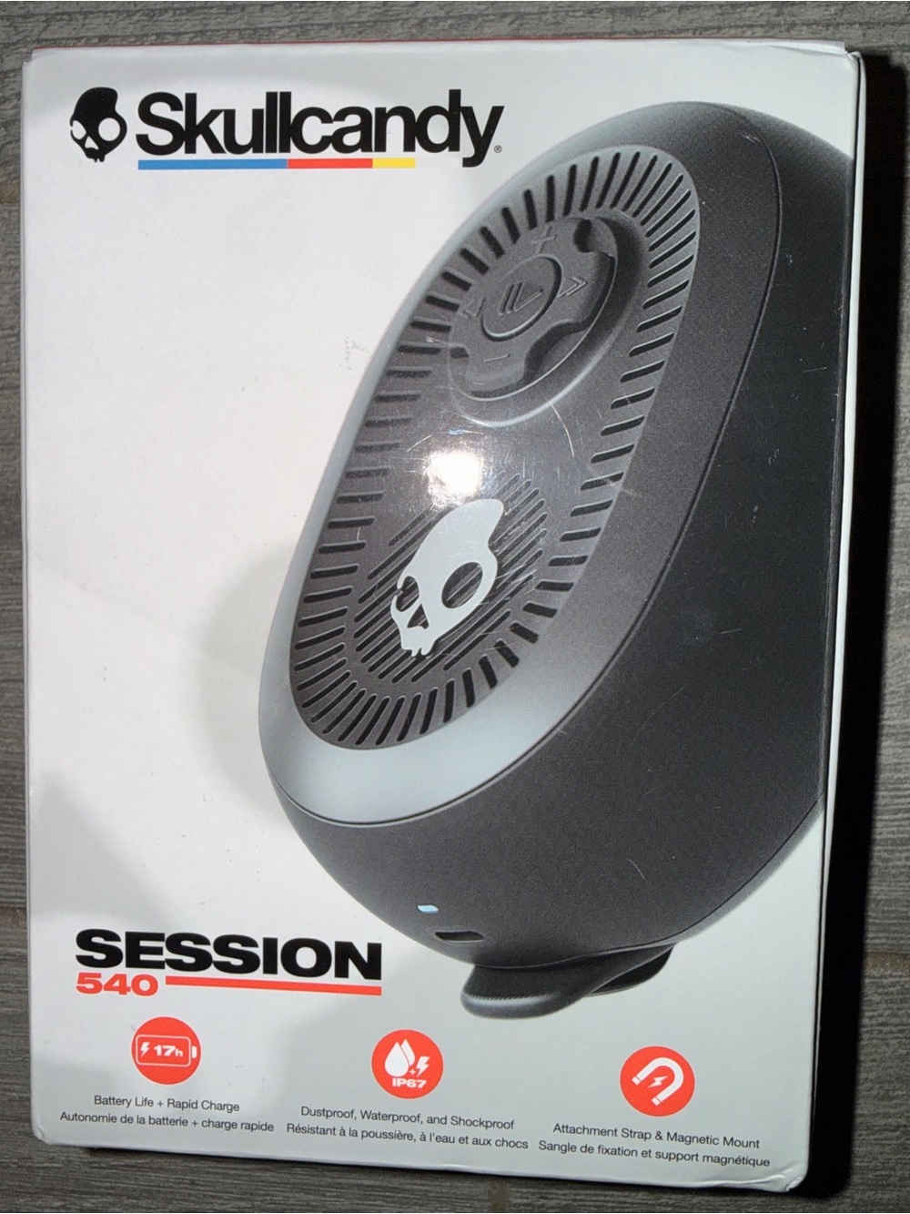 NEW SEALED Skullcandy Session 540 Bluetooth Speaker True Black